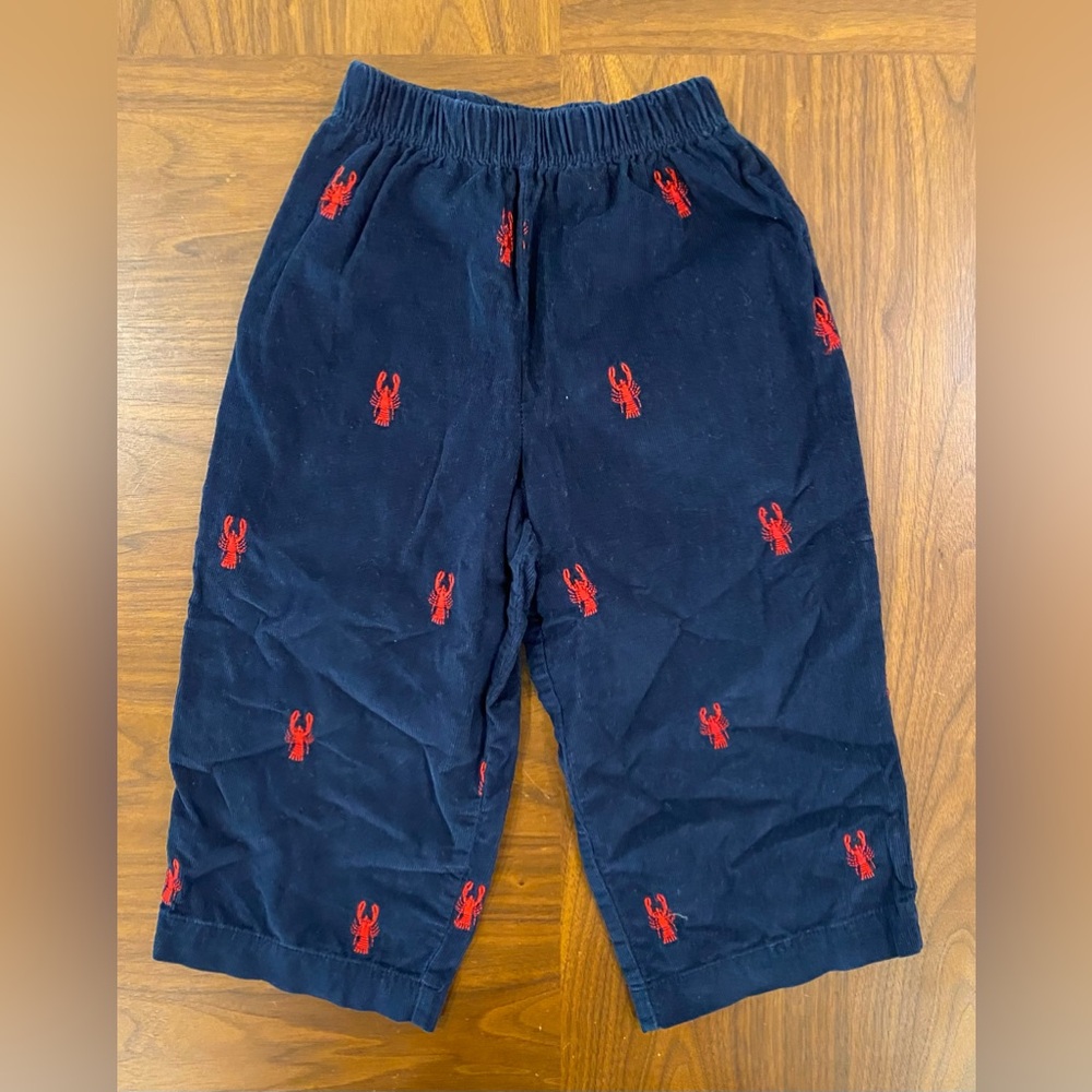 Nantucket Kids lobster corduroy pants